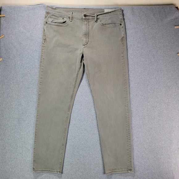 Rag & Bone Men's Jeans Fit 2 Slim-Fit Jeans Slim Straight Gray Gravel Sz 38x32 - Picture 1 of 16